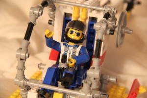 LEGO Technic heli pilot