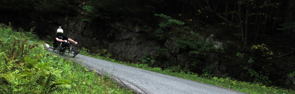 Insane High Speed Drift Trike on Mountain Access Road!!!